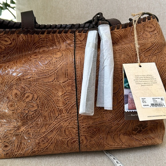 Patricia Nash carved leather bag - Picture 8 of 8